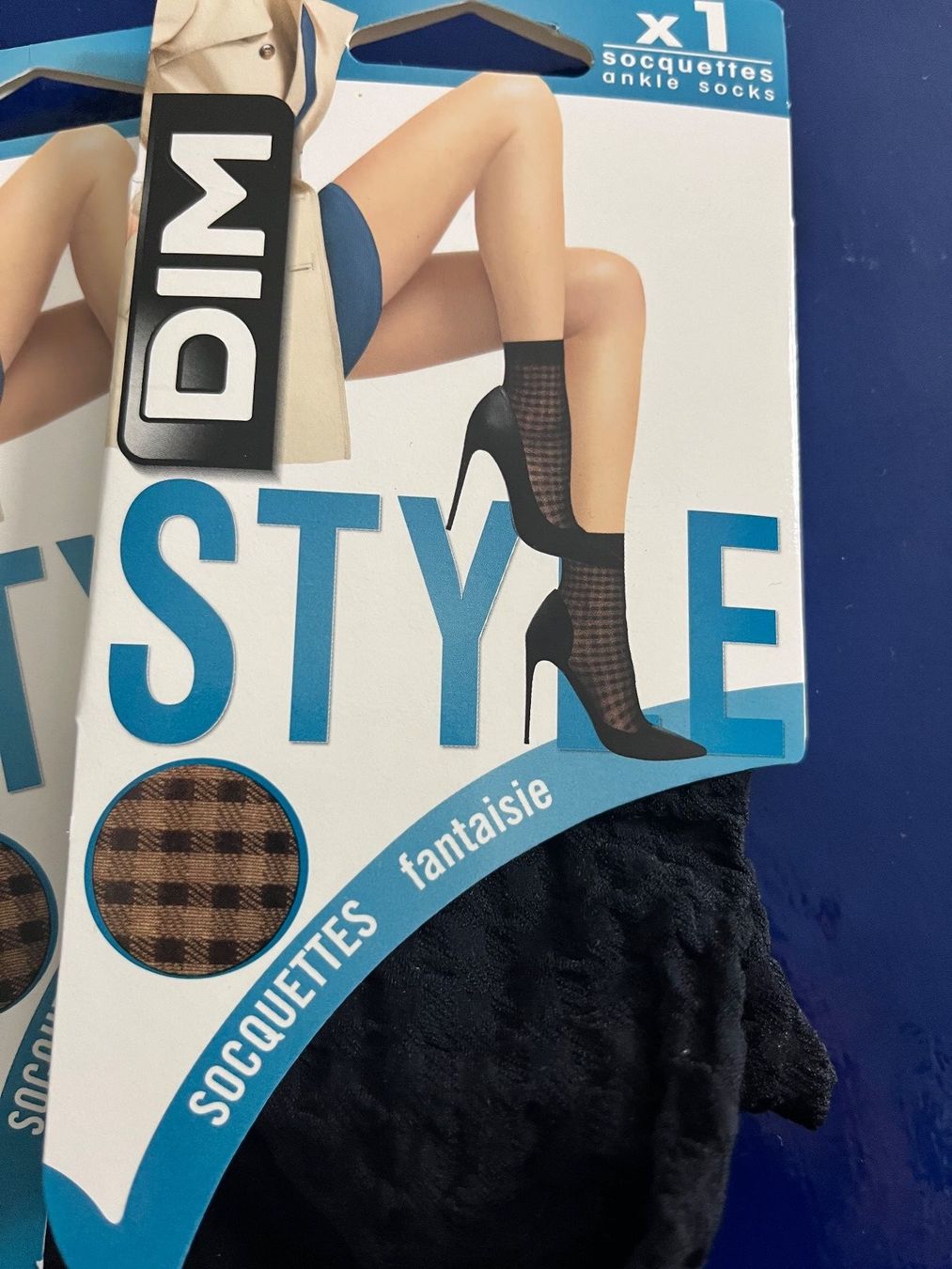 Calze: Fantasiesöckchen Style,  DIM, Gr. 35 - 41, Farbe Schwarz – Nuovo e nell'imballaggio originale da Rudolfstetten venduto da gst_g7xl 1