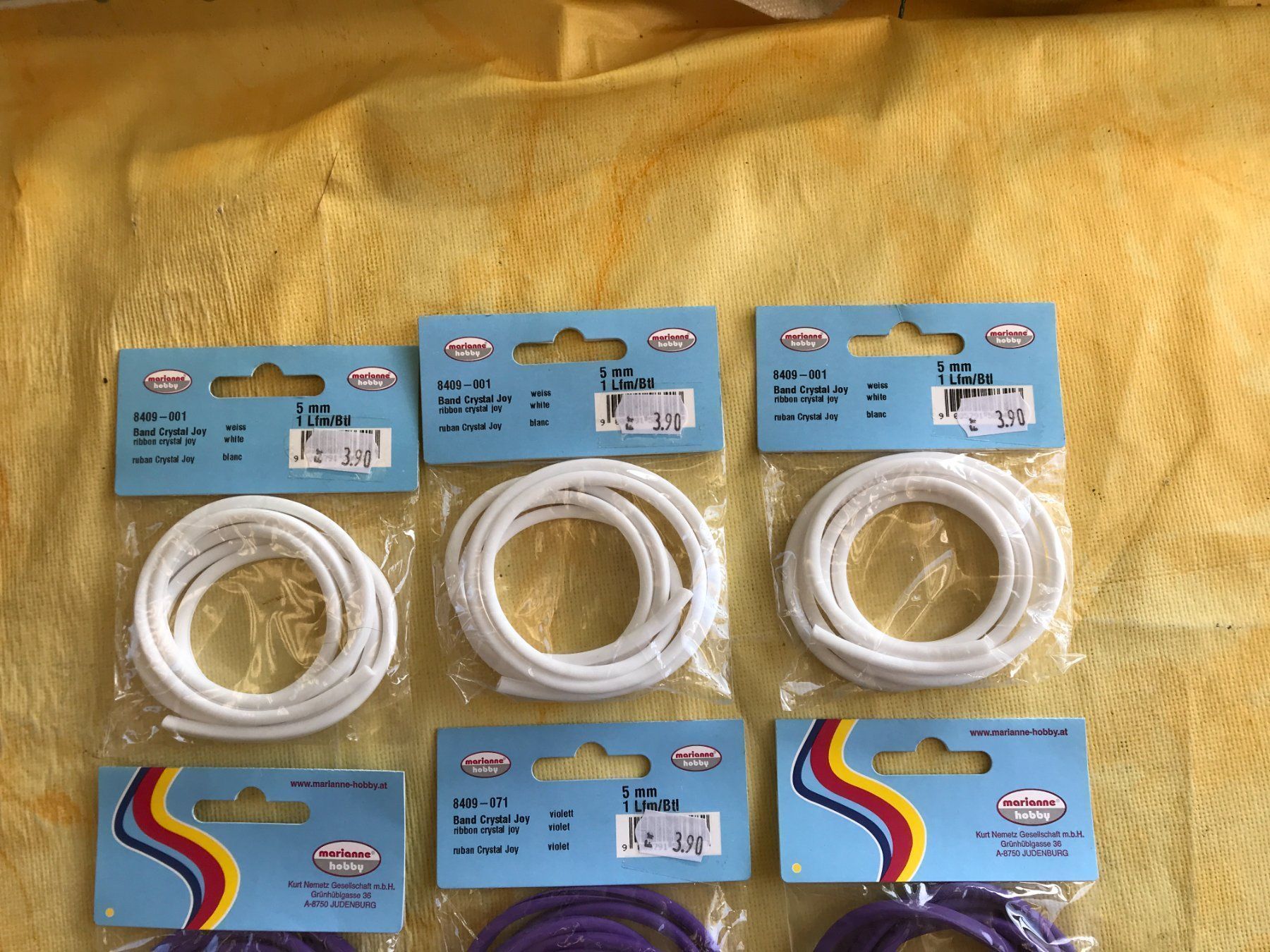 Nastri decorativi: LOT BAND CRYSTAL JOY – Nuovo e nell'imballaggio originale da Ostermundigen venduto da wini63 1