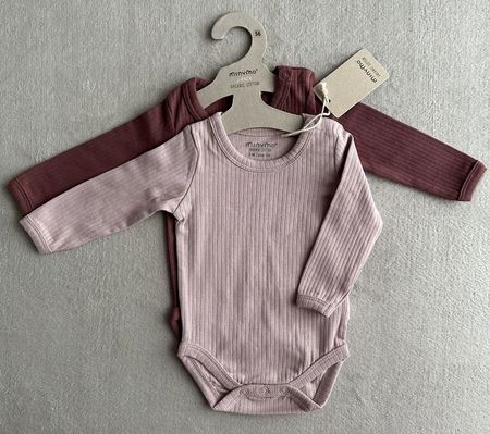 Minymo Bodies 2er Set / Grösse 56 - NEU