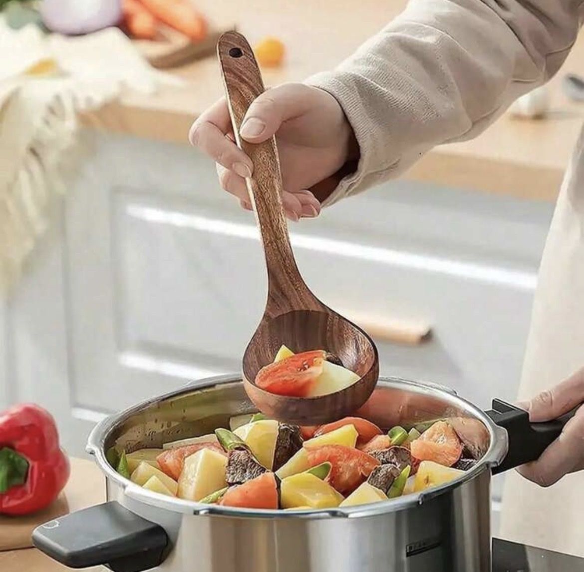 Set di posate: Holz Kochutensilien Set, 9-teilig – Nuovo e nell'imballaggio originale da Emmenbrücke venduto da ShopDirect 3