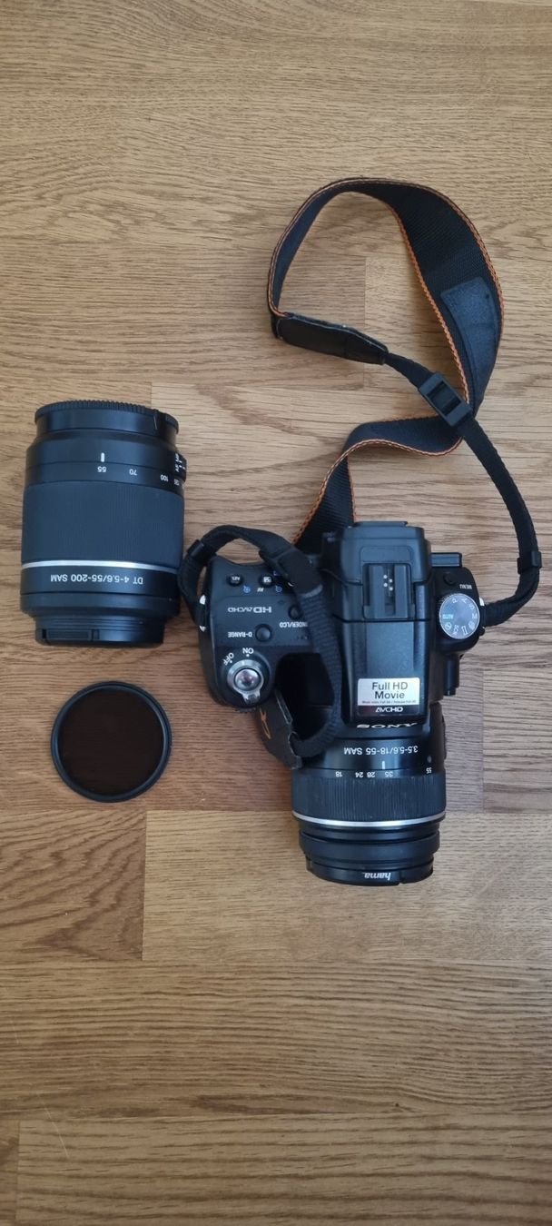 Sony Kamera: Sony @55 Kamera mit Tasche und Stativ – Gebraucht aus Ebikon von Meierbaey 1