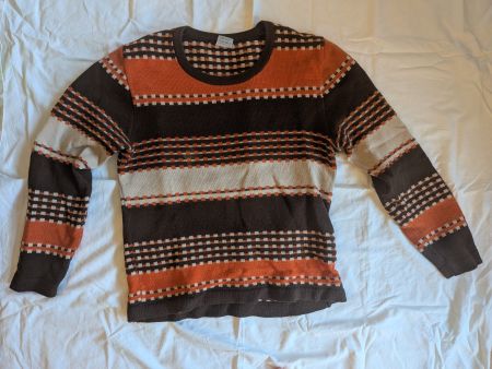 Gestreifter Vintagepulli