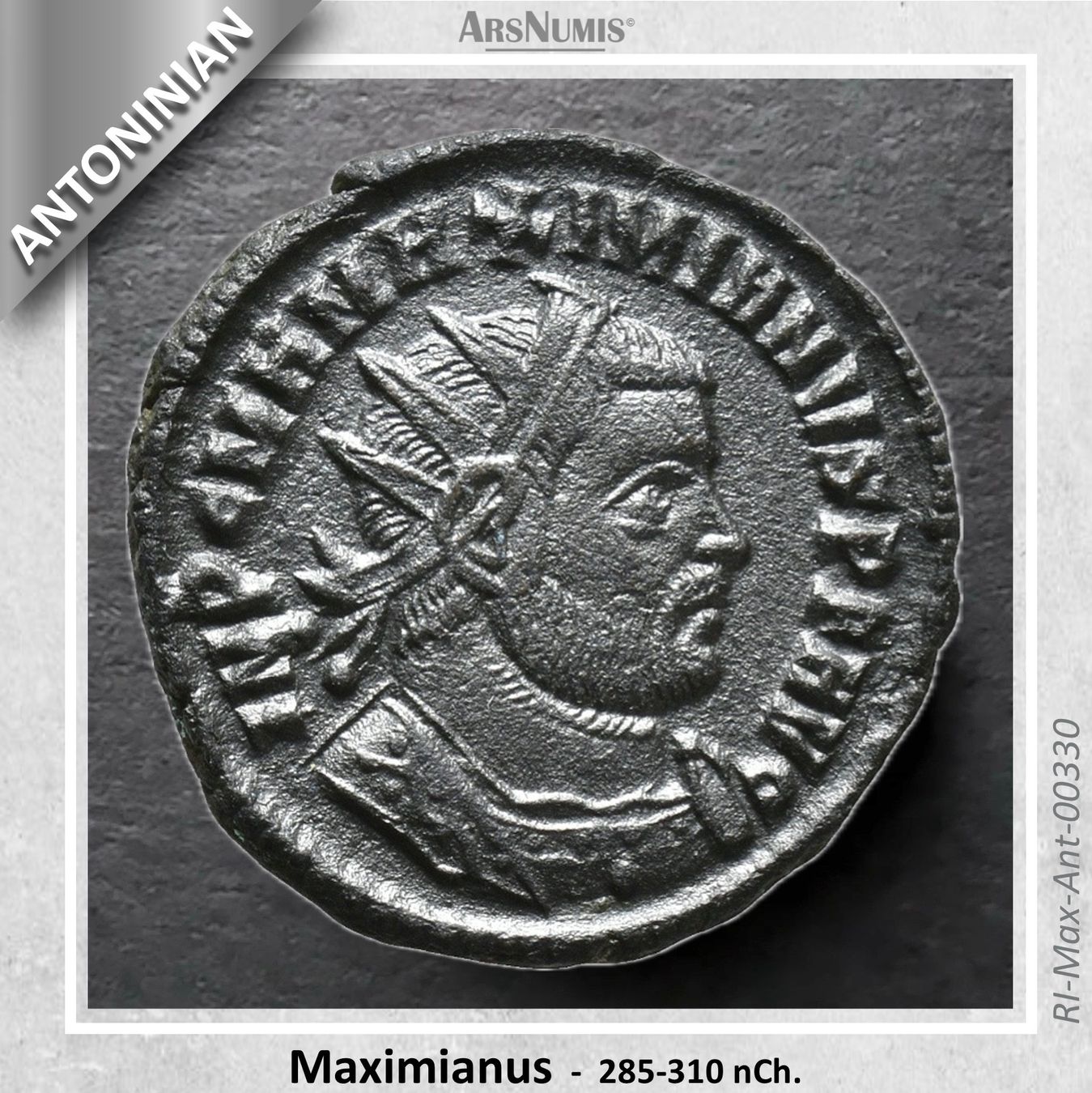 Tutti le monete: Römische Münze - Maximianus – Usato da Oberwil b. Zug venduto da ArsNumis
