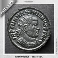 Antike römische Münze / Maximianus / 3./4.Jh. nCh.