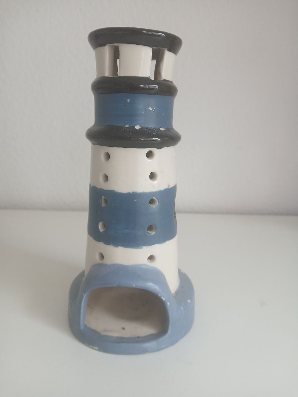 Tutte le decorazioni: Nautical Lighthouse Tea Light Holder with Sailor Figurine – Usato da Dübendorf venduto da rol_fm6d 1