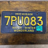 🇺🇸 U.S. Autoschild, Michigan 7PUQ83 - ORIGINAL