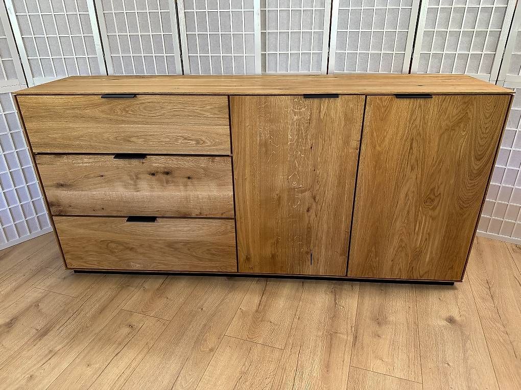 Kommoden: Sideboard LUGANO Wildeiche massiv 190 x 90 cm – Neu (gemäss Beschreibung) aus Unterentfelden von moebelrufli 1
