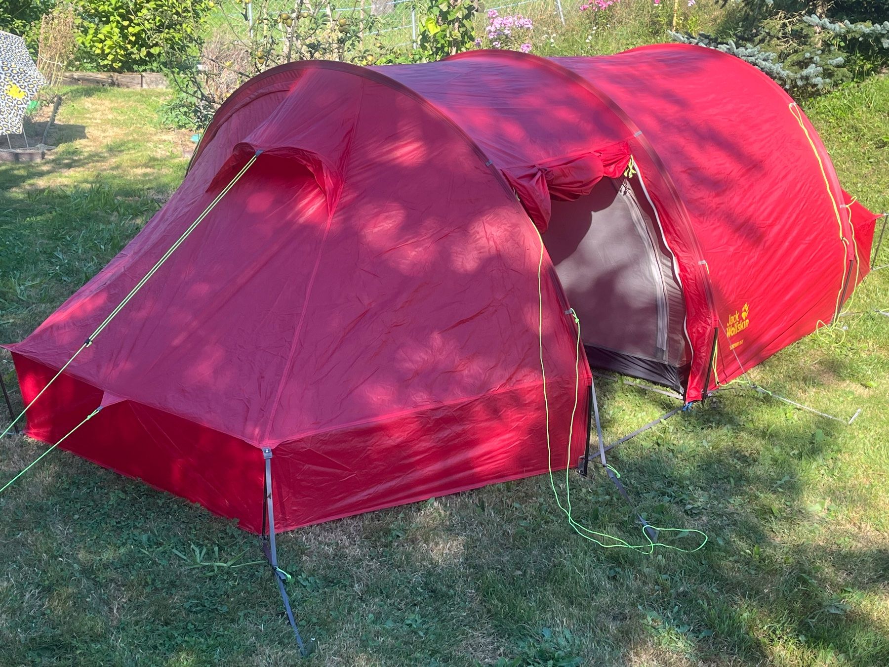 Jack Wolfskin Tende : Zelt Jack Wolfskin Sanctuary III RT – Usato da Bibern SO venduto da buffalo14