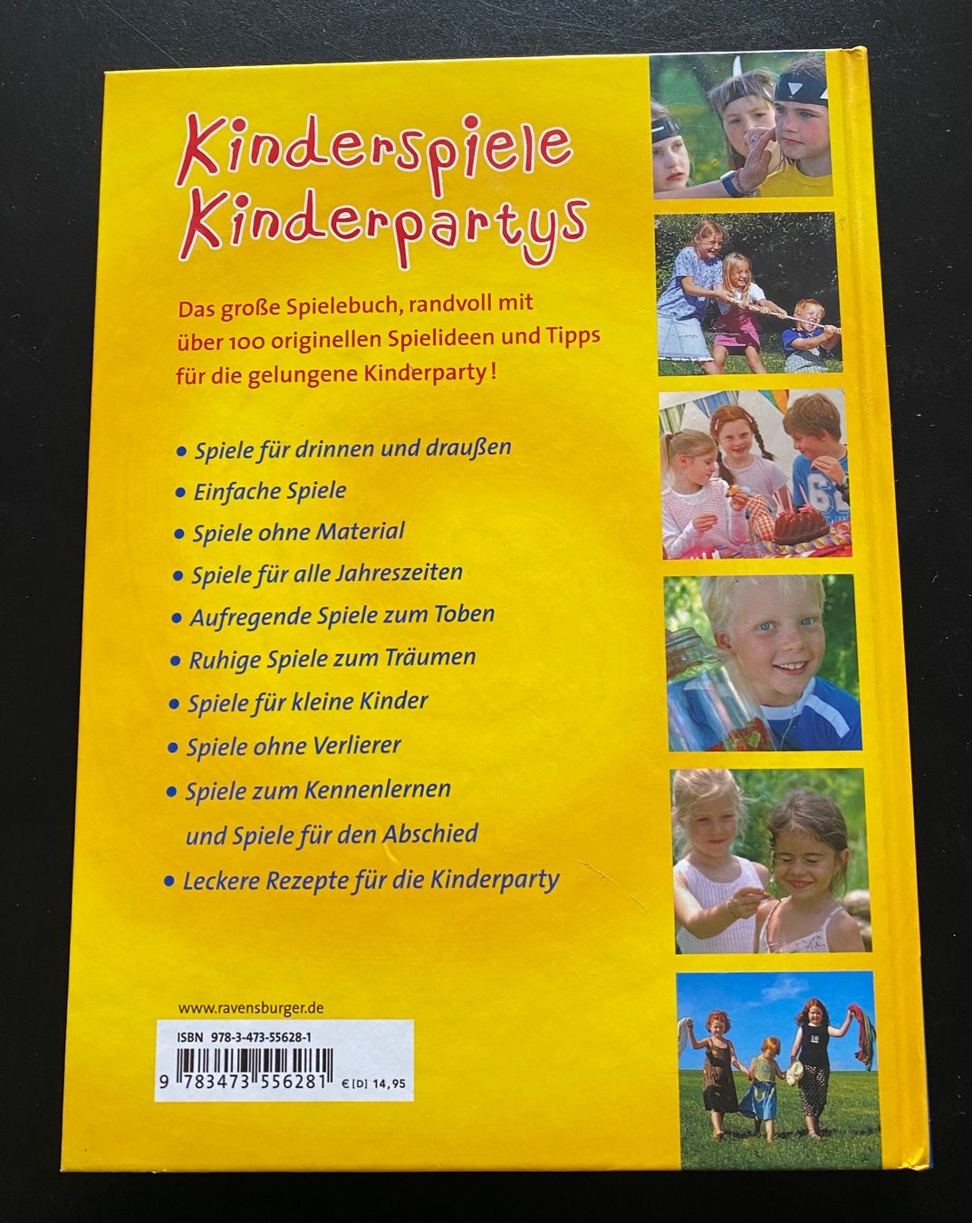Bücher: Kinderspiele, Kinderpartys / Ravensburger – Gebraucht aus Nussbaumen AG von schuba2000 1