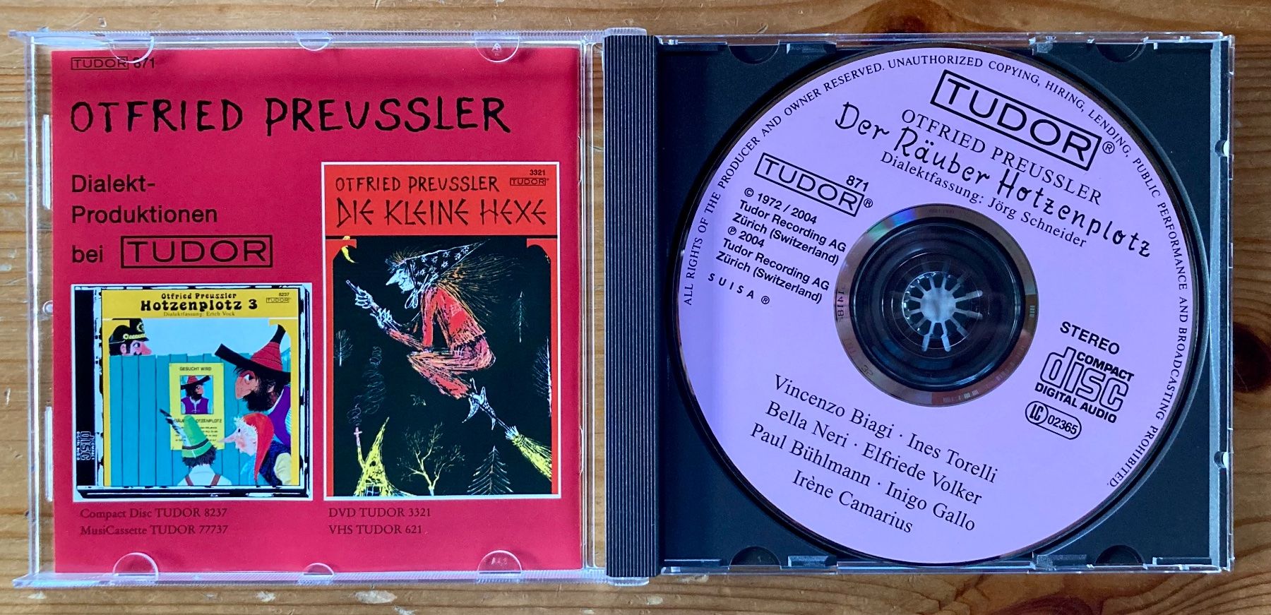 CD: Räuber Hotzenplotz (dialekt, NEU) - Otfried Preussler (2004) – Nuovo (secondo la descrizione) da Zürich venduto da Djmotionch 1