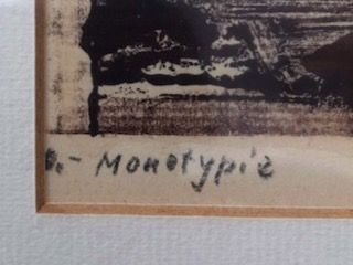 Grafica & Litografie: Ernst Huber, Monotypie – Usato da Zürich venduto da Baumgarten05 3
