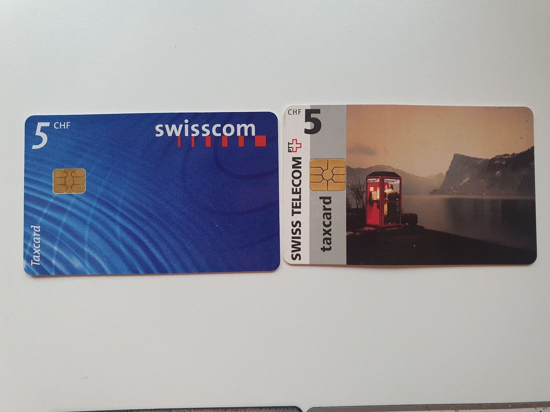 Swisscom Schede telefoniche: Set mit 6 Taxcards Swisscom BKW ISP AG – Usato da Biberist venduto da stang4eva 2