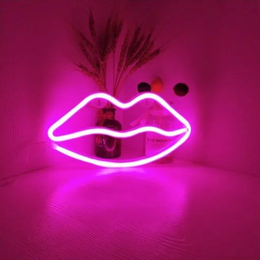 Tutte le decorazioni: Neon Licht Lippen Neonlys – Nuovo e nell'imballaggio originale da Zürich venduto da kun_d8p9
