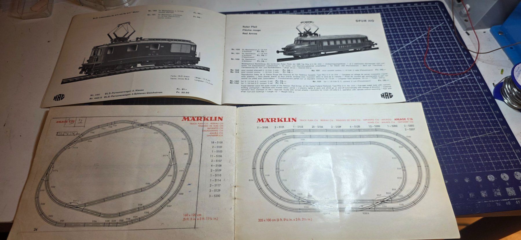 Hag Trains électriques: Marklin/HAG Katalog Spur HO – D'occasion à Hochfelden par Danizh0 3