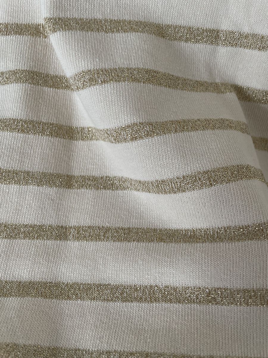 Sezane Top: Marinière doré et beige Sézane taille S  – Nuovo (secondo la descrizione) da Zug venduto da MWestK 4