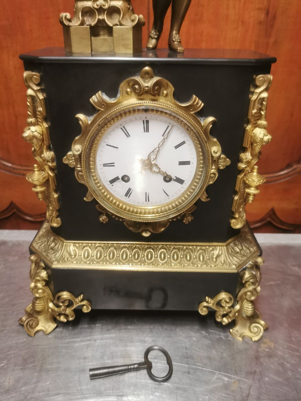 Orologi da terra & Orologi da parete: Pendule Marbre et Bronze – Usato da Wittenheim venduto da LeGrenierdeSam 2
