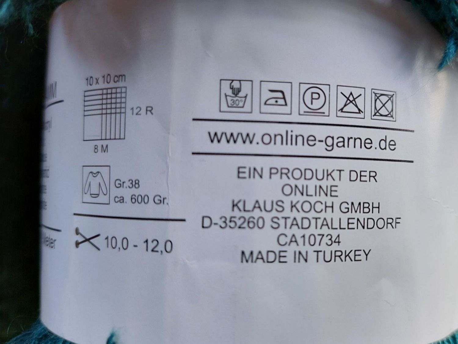 Lana: 400 GRAMM STRICKWOLLE - MINTGRÜN – Nuovo (secondo la descrizione) da Huttwil venduto da Kunterbuntli 4