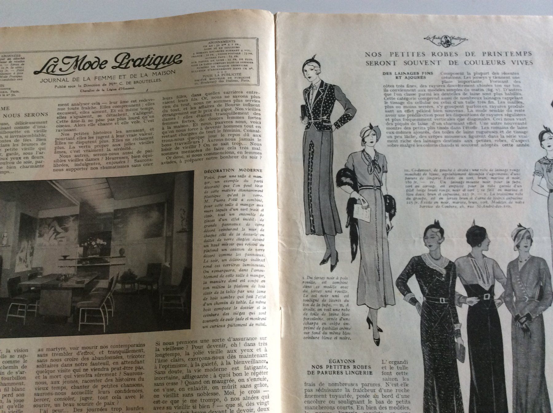 Riviste & Magazine: Journal sur la Mode 1932 – Usato da Genève venduto da edelweiss1900 5