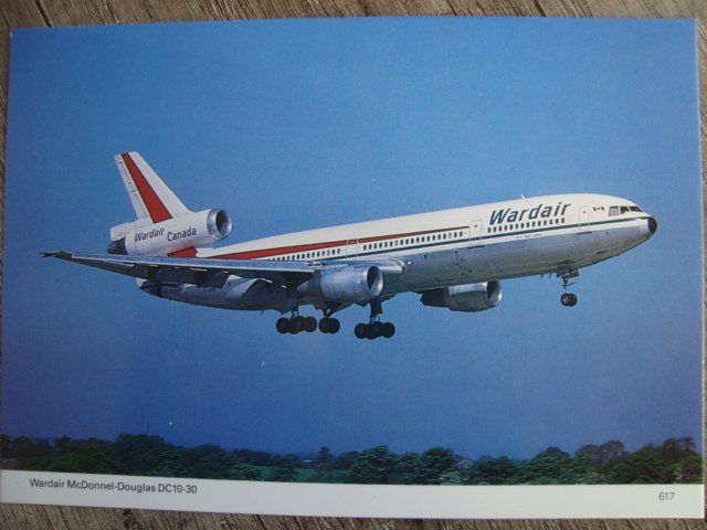 Cartoline postali: Wardair Canada DC 10-30 – Nuovo e nell'imballaggio originale da Thun venduto da Abigboss
