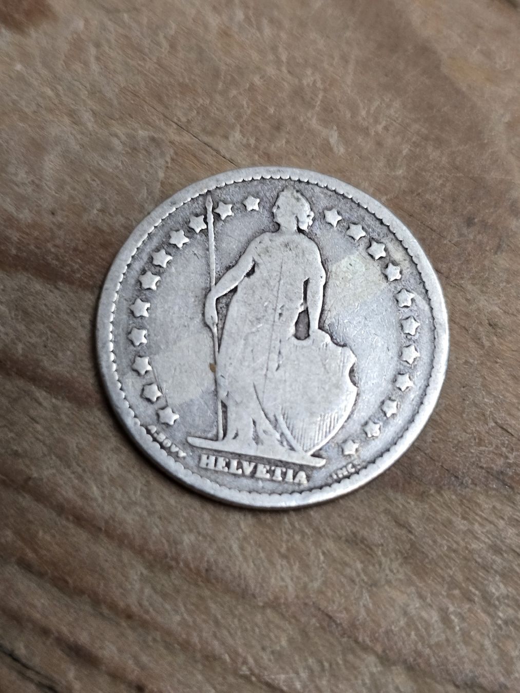 Toutes les monnaies: 1 Fr Silber Münze 1877 – D'occasion à Pfäffikon SZ par 26.4.14.17.25 2