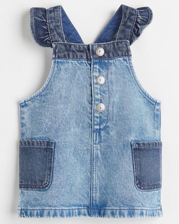 H&M 🩵 robe salopette denim NEW! 86