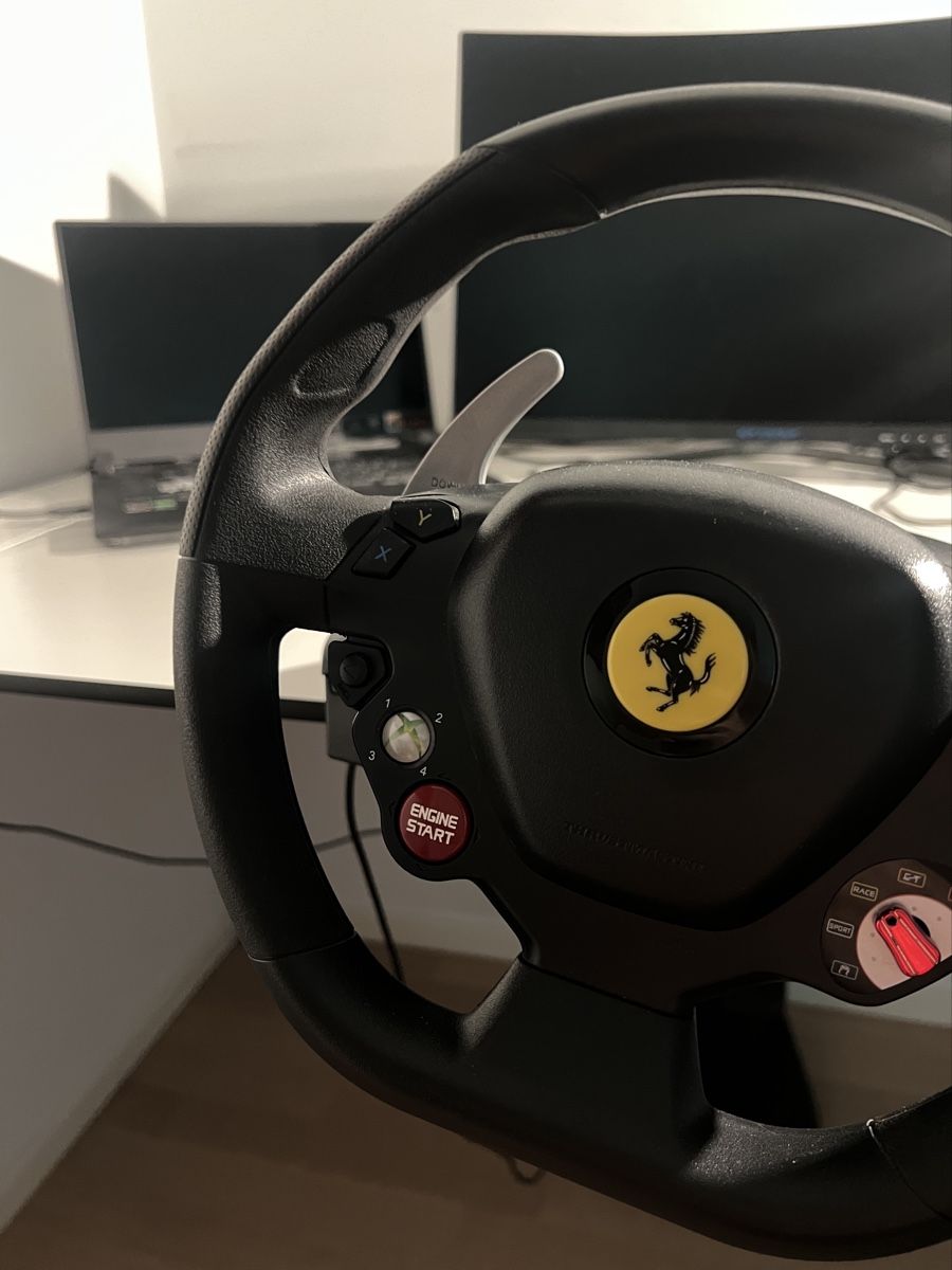 Thrustmaster Controller: Trustmaster T80 Ferrari Lenkrad PC/Xbox – Gebraucht aus Wetzikon ZH von maa_g7ds 2