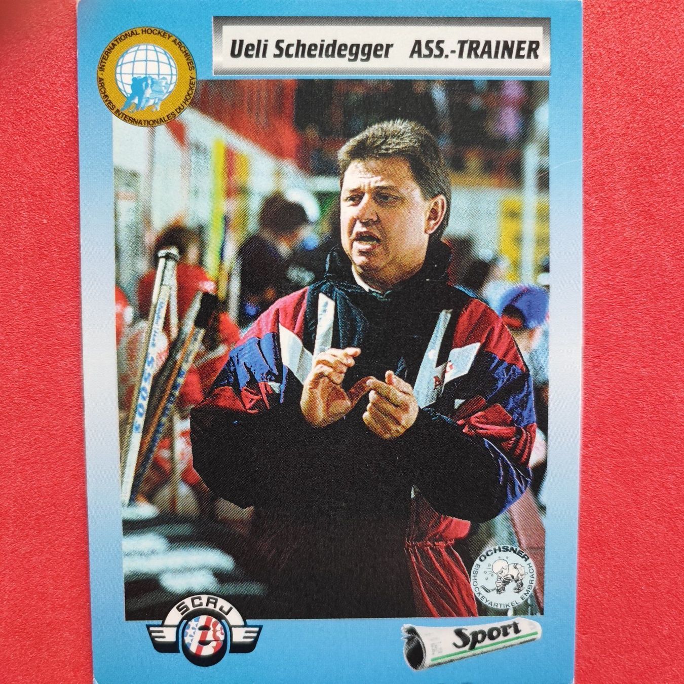 Sammelbilder & Trading cards: Ueli Scheidegger - SC RAPPERSWIL JONA - 1993/94 – Gebraucht aus Dübendorf von kb86_MOVIE