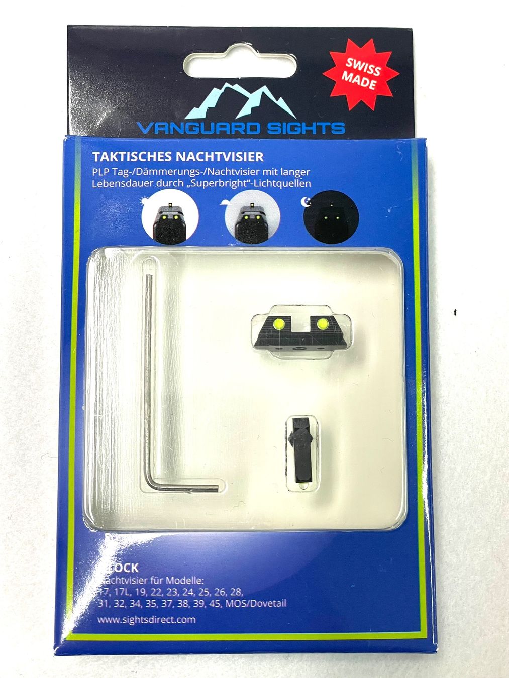 Dischi in vinile: GLOCK PLP Tritium Visier Vanguard Sights – Nuovo e nell'imballaggio originale da Emmen venduto da Pat-LU 6