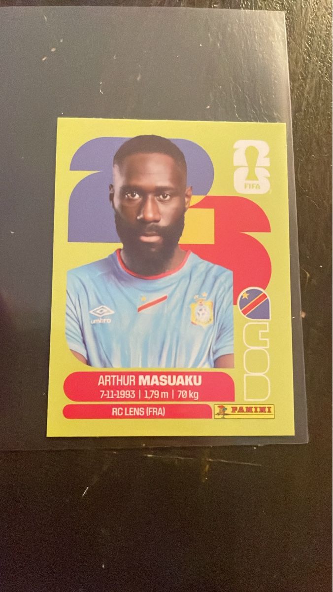 Panini Carte collezionabili: WM Panini 2026 -  KarteArthur Masuaku – Nuovo (secondo la descrizione) da Rotkreuz venduto da Rajah