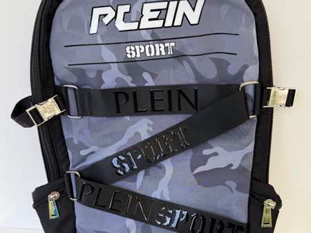 Rucksack PLEIN SPORT Tarnmuster Tasche bag fitness shopper