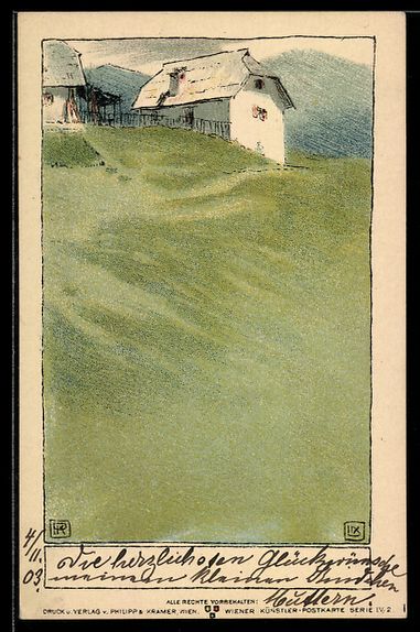 Cartoline postali: Philipp + Kramer Nr. IV /2: Künstler Le – Usato da Berlin venduto da bartko-reher