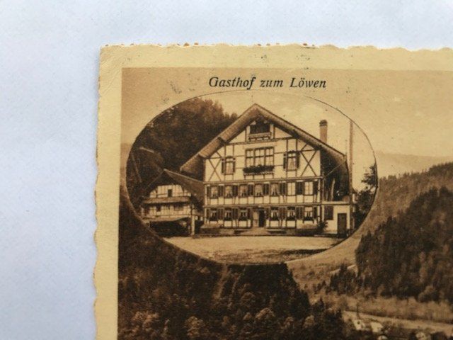 Ansichtskarten: Eggiwil, von 1933 – Gebraucht aus Niederscherli von Lucia16 1