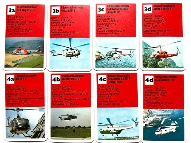 Giochi: Quartett Helikopter Art.: 0258 – Usato da Zürich venduto da gigimai67 3