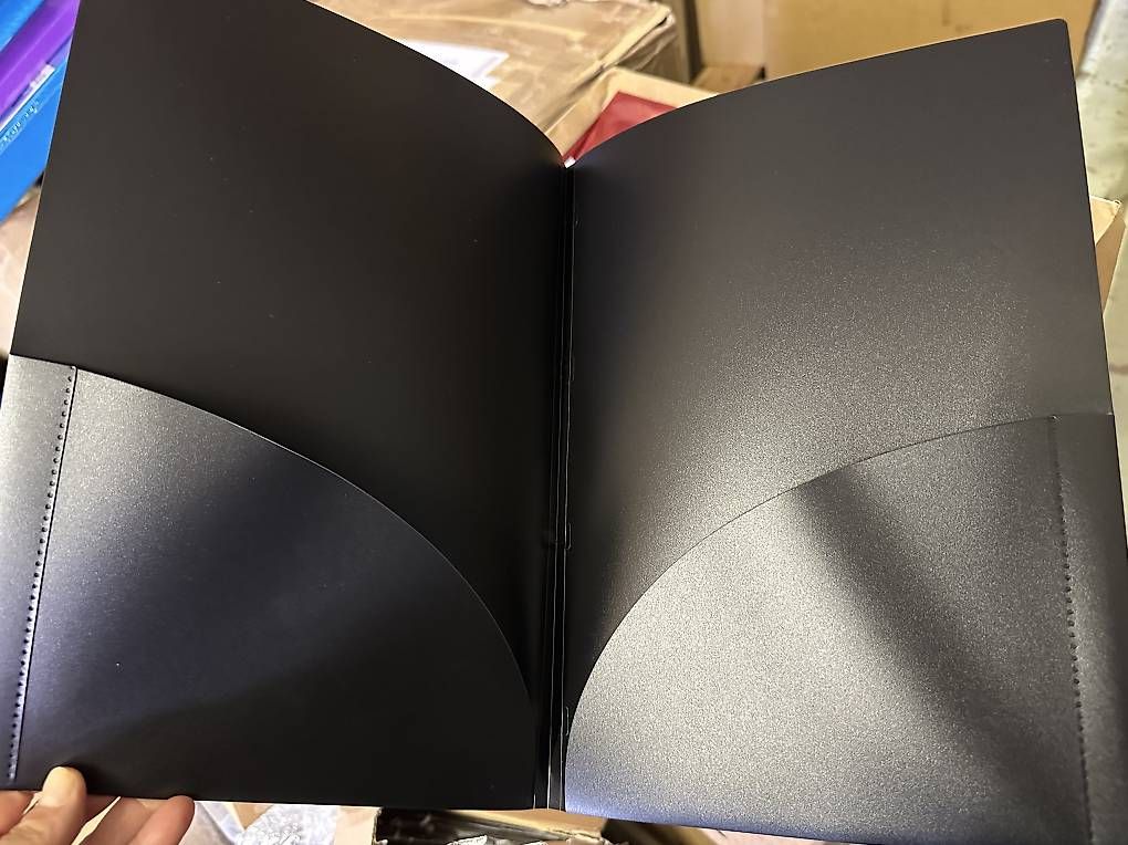 Raccoglitori: 70Stk. Angebotsmappe A4, Visitenkartentasche, schwarz – Nuovo e nell'imballaggio originale da Necker venduto da liq24 4