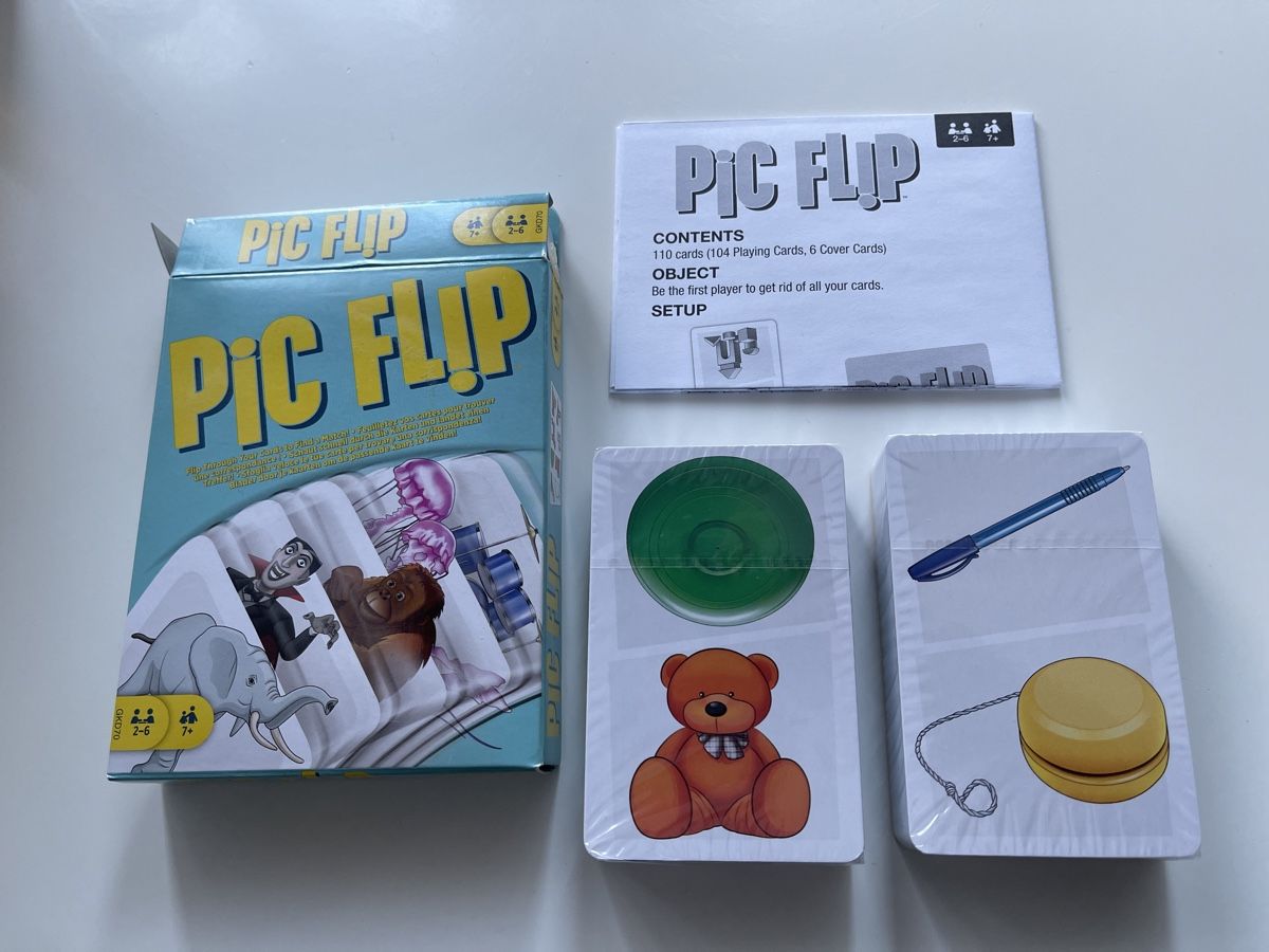 Mattel Giochi: Pic Flip Spiel – Nuovo e nell'imballaggio originale da Oberrieden venduto da Boccia1981