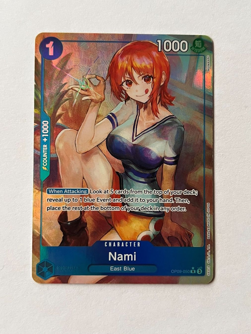 Bandai Carte collezionabili: Nami - OP09-050 – Usato da Ilanz venduto da caui