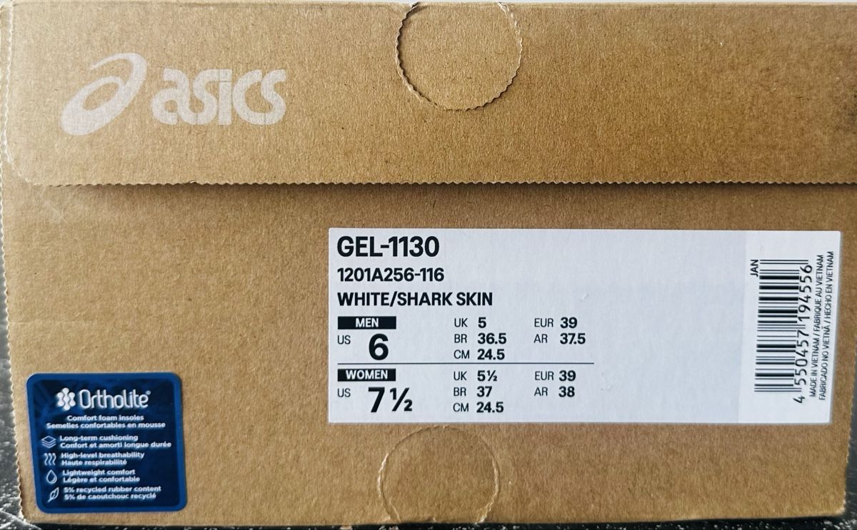 Asics Herrenschuhe: Asics Gel 1130 – Neu und originalverpackt aus Biel/Bienne von Akwawini 5