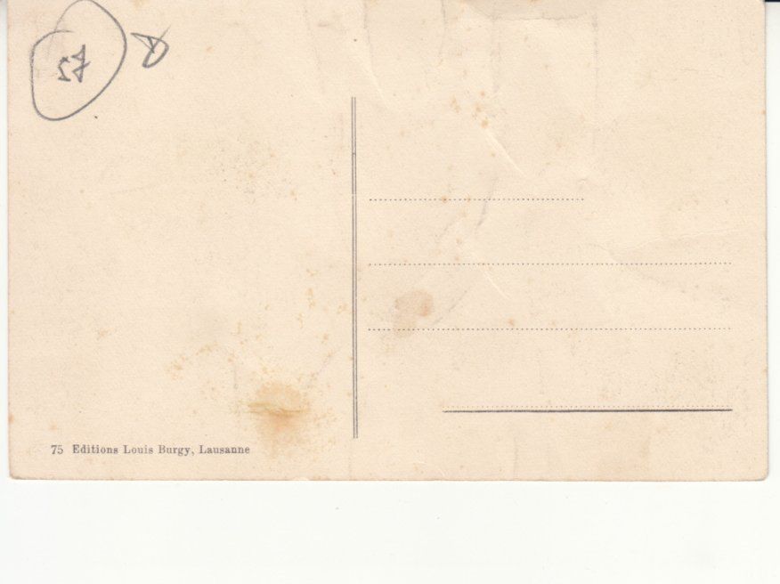 Cartoline postali: Fribourg ca. 1935 – Usato da Bürglen TG venduto da StampGraf 1