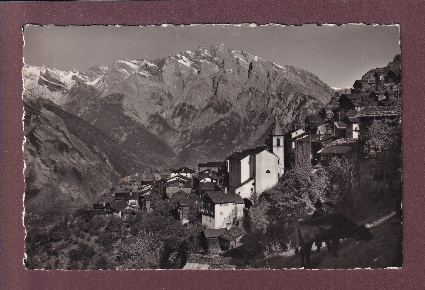 Cartes postales: ISERABLES - Haut de Cry - 1952 – D'occasion à Pully par nicecards