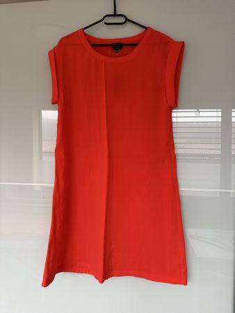 Robe d'été orange vif - Taille 38