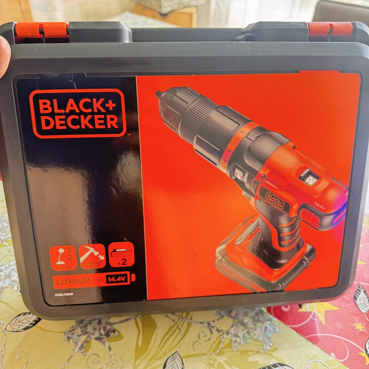 Alle Werkzeuge: Akkuschrauber BLACK+DECKER 14.4V Lithium neu – Gebraucht aus Tann von gor_pyy9