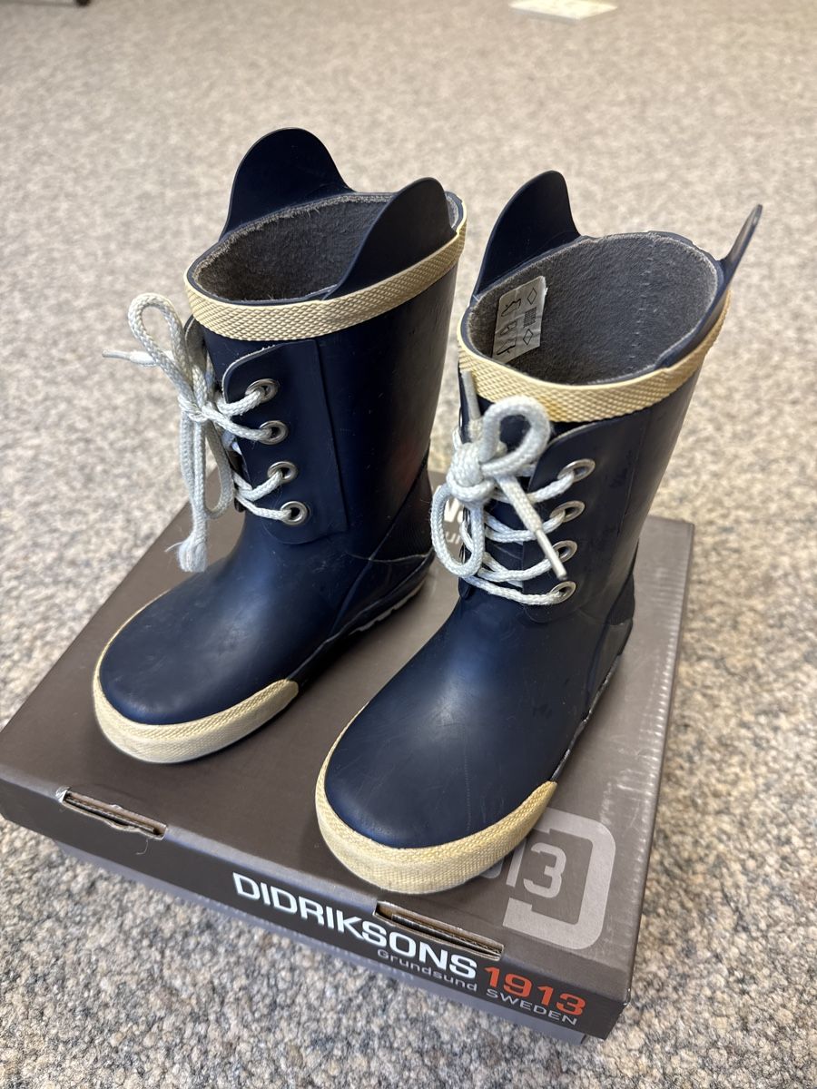 Didriksons Scarpe per ragazzi: Didriksons 1913 Gumistiefel Gr. 24 – Usato da Rickenbach Sulz venduto da Aurelina