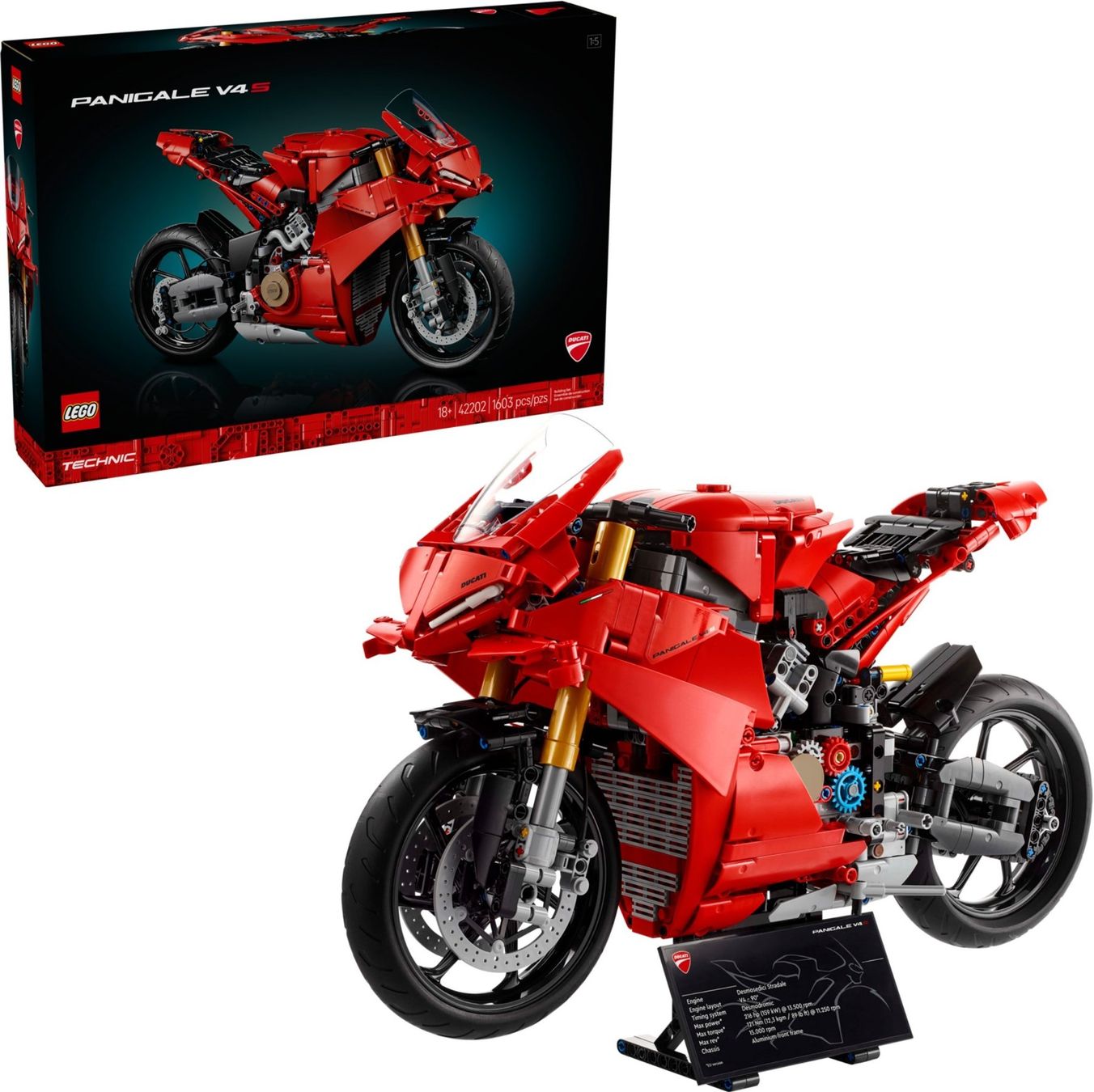 Lego Kit di costruzioni: Lego Technic 42202 Ducati Panigale V4 S Motorrad – Nuovo e nell'imballaggio originale da Nidau venduto da goodone21 1