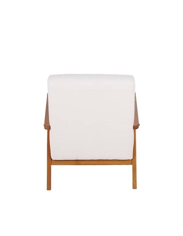 Maisons du monde Poltrone: MAISONS DU MONDE HERMANN - Sessel mit Bouclé-Stoff – Usato da Horw venduto da babseatsyou 3