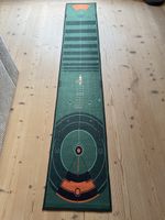 Golf Putting Matte grün schwarz gebrauchter Zustand