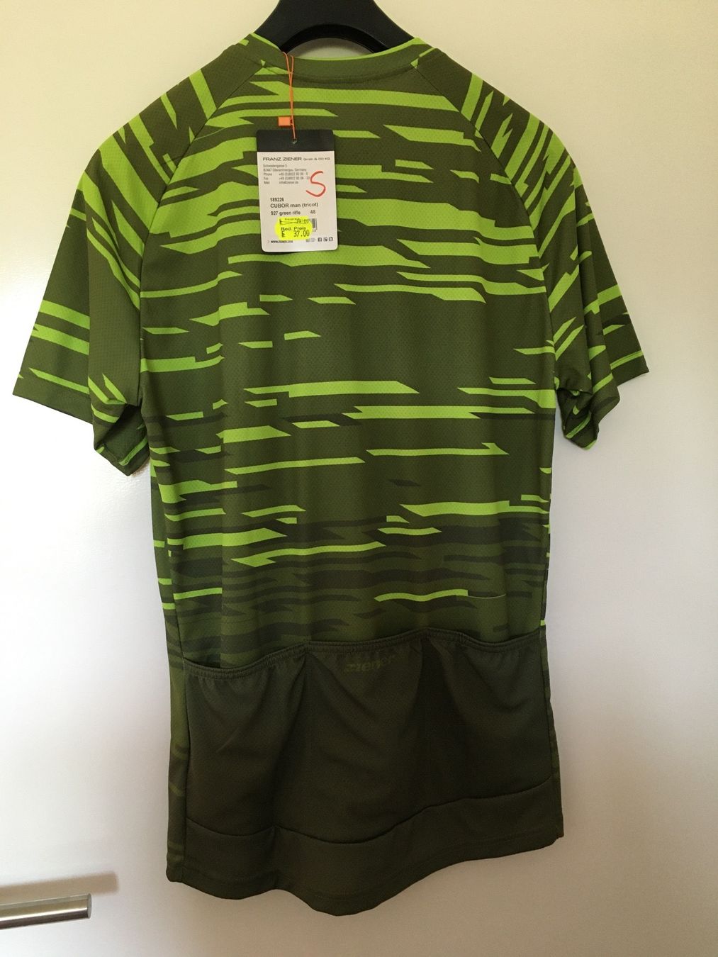 Ziener Maillots de corps & Pantalons: Velo Shirt – Neuf avec emballage d'origine à Langnau i. E. par luzzy007 2
