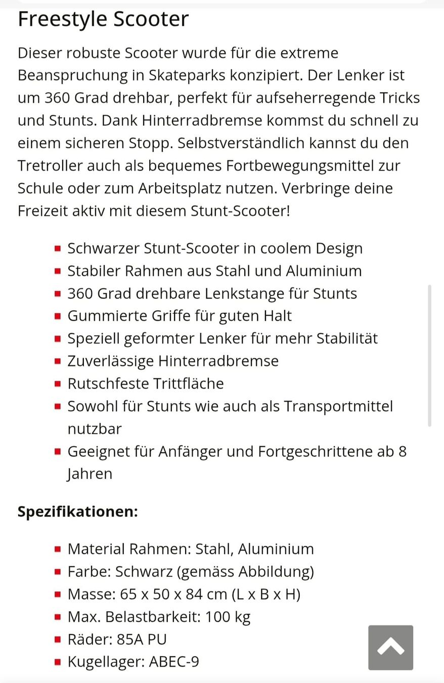 Gonser Kickboard: Scooter – Nuovo e nell'imballaggio originale da Olten venduto da Nikodimos 6