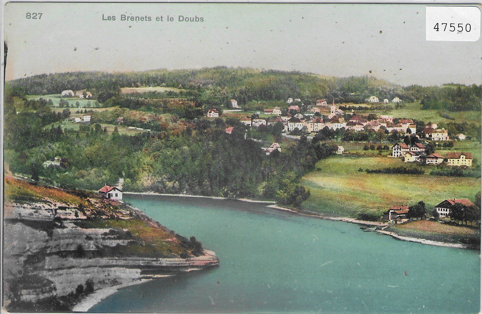 Cartes postales: Les Brenets et le Doubs - Litho – D'occasion à Ettingen par Kartenplanet