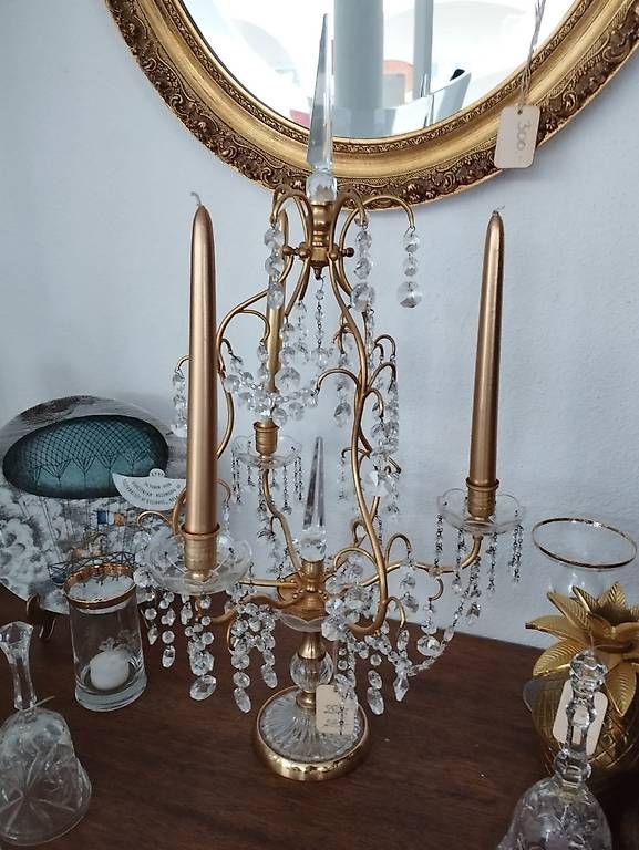 Swarovski Kerzenständer: Candelabro Swarovski – Gebraucht aus Losone von VesnaM