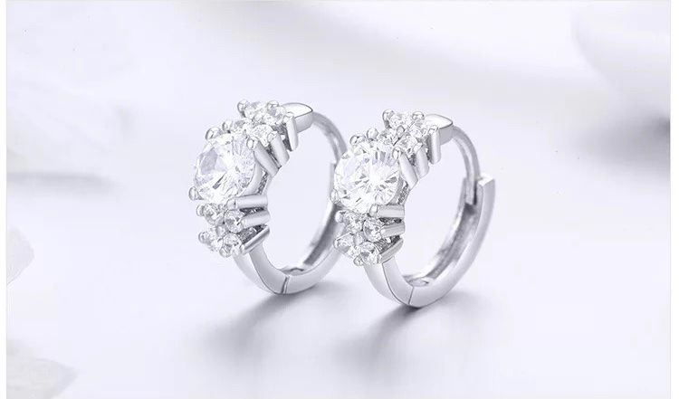 Orecchini pendenti & Orecchini a lobo: silber ohrring mit zirkonia – Nuovo e nell'imballaggio originale da St. Gallen venduto da yatoot26 5